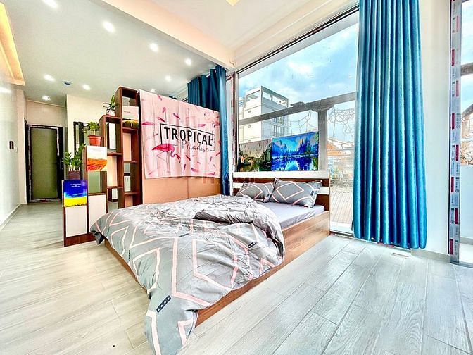 Hình ảnh CHDV cửa sổ lớn full NT có bếp riêng Lê Quang Định