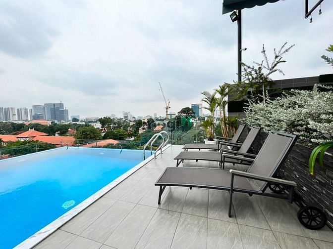 Hình ảnh 1Bedroom Apartment Close to Lê Văn Tám Park_Having Car Parking_Pool