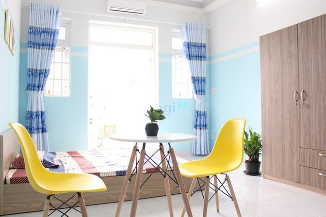 Hình ảnh Trang Chủ MB66.COM / Đăng Ký Tặng 66K Studio Bạch Đằng_ full nội thất_ban công_ngay sân bay_Hồng Hà