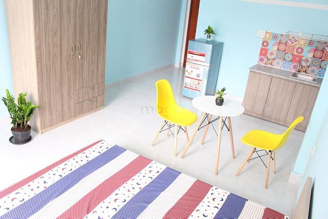 Hình ảnh Trang Chủ MB66.COM / Đăng Ký Tặng 66K Studio Bạch Đằng_ full nội thất_ban công_ngay sân bay_Hồng Hà