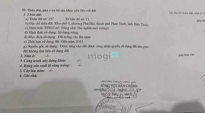 Hình ảnh Bán đất Phan Thiết Phú Hài mặt tiền hướng biển Mũi Né