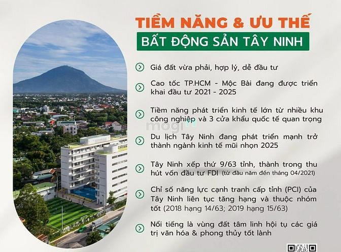 Hình ảnh HOT HOT 450TR/nền SHR 150M2 KDC Mới Thị Trấn Bến Cầu