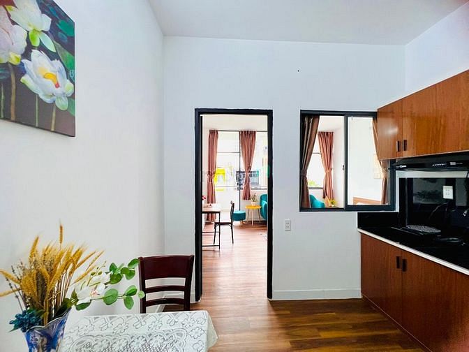 Hình ảnh Căn Hộ 1PN - Studio FullNT Ban Công Nhà Mới Thoáng Mát Decor Xinh Xắn