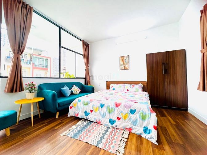 Hình ảnh Căn Hộ 1PN - Studio FullNT Ban Công Nhà Mới Thoáng Mát Decor Xinh Xắn
