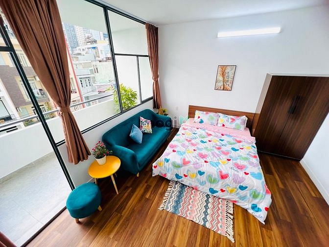 Hình ảnh Căn Hộ 1PN - Studio FullNT Ban Công Nhà Mới Thoáng Mát Decor Xinh Xắn
