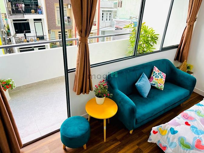 Hình ảnh Căn Hộ 1PN - Studio FullNT Ban Công Nhà Mới Thoáng Mát Decor Xinh Xắn