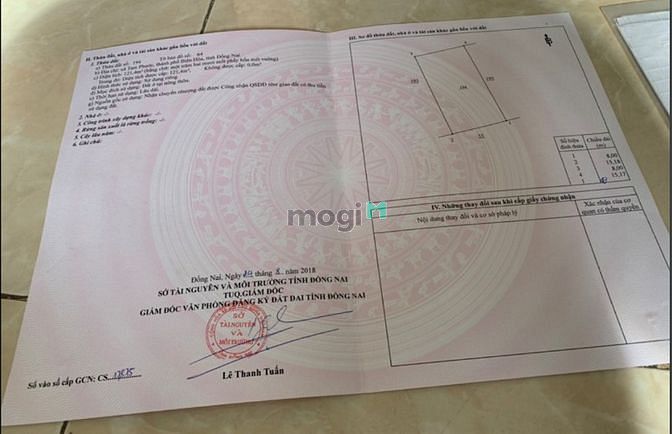 Hình ảnh Bán đất full thổ cư phường Tam Phước