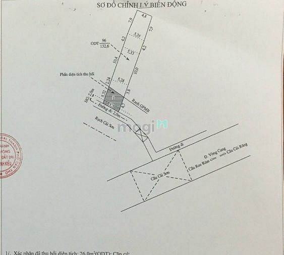 Hình ảnh Bán nền Mặt tiền bờ kè, gần chợ An Bình, chợ nổi Cái Răng|5,3x25,9M2|