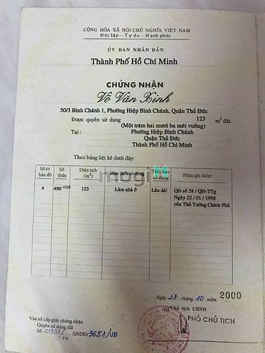 Hình ảnh Bán đất khu Nội Bộ đường số 25, P. HBC, Thủ Đức