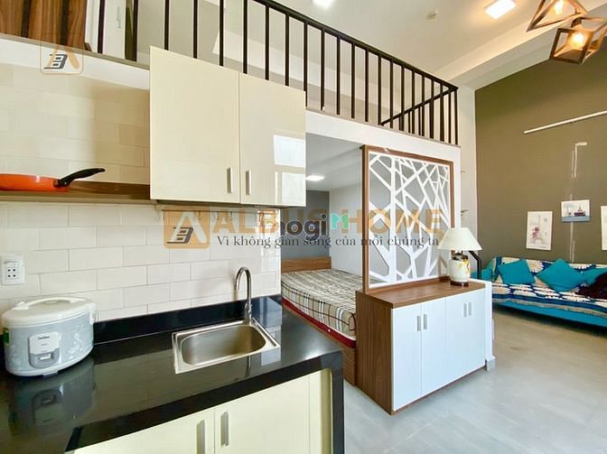 Hình ảnh Căn Hộ 1PN Nội Thất Đầy Đủ Lý Phục Man Quận 7
