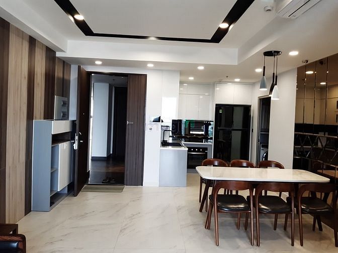 Hình ảnh Cho thuê Midtown M7, 2 phòng ngủ view biệt thự giá 23tr/tháng