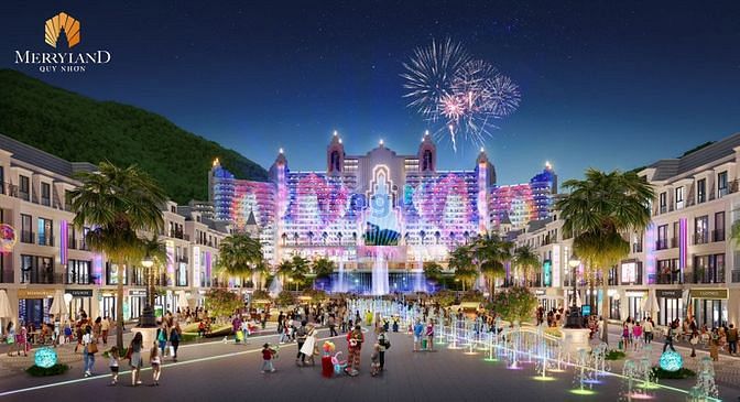 Hình ảnh Bizhouse Canal District tại MerryLand Quy Nhơn - Cam kết lợi nhuận 24%