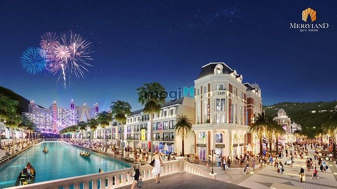 Hình ảnh Bizhouse Canal District tại MerryLand Quy Nhơn - Cam kết lợi nhuận 24%