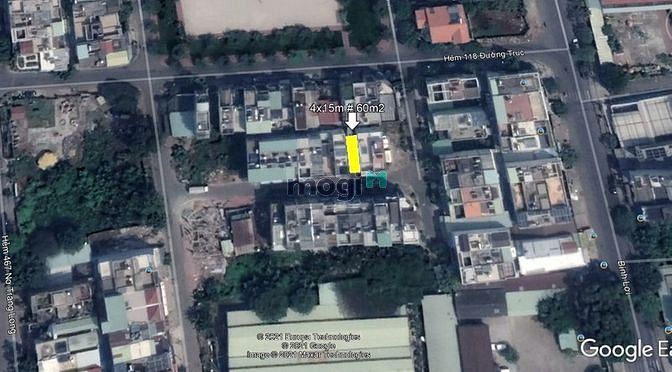 Hình ảnh Bình Thạnh, Lô Đất KDC, Đặng Thùy Trâm, KV 4x15m, Chỉ 8 tỷ