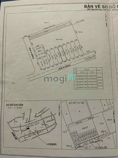 Hình ảnh Bán đất mặt tiền hẻm 4 Cầu Xây , Phường Tân Phú , Quận 9- Hướng ĐN