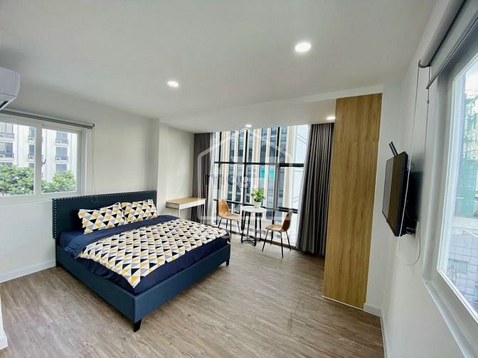 Hình ảnh Mb6623 nạp rút nhanh chóng studio full nội thất ban công gần sân bay