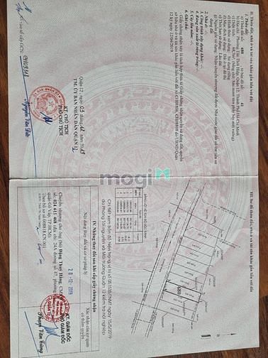 Hình ảnh Bán 2 lô liền kề , đất phân lô đồng bộ đường Nguyễn Văn Quá,Q 12