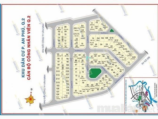 Hình ảnh Bán đất Khu CBCNV Quận 2, DT 214m2(10x21), giá 32 tỷ