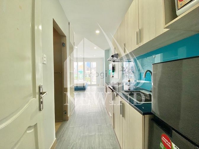 Hình ảnh CHDV Studio ở Q1, Full NT có ban công, gần Chợ Bến Thành, cầu Ông Lãnh