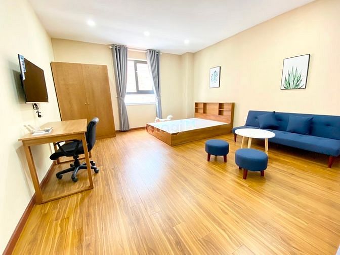 Hình ảnh Studio Rộng Full Nội Thất View Công Viên Gần Crescent Mall