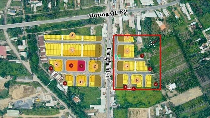Hình ảnh Bán lô đất MT DT830 100m2 thổ cư xây dựng tự do SHR lộ giới 50m.