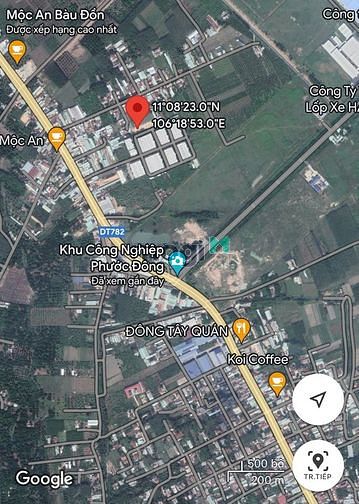 Hình ảnh Lô đất Ngộp ở Sát Vách KCN Phước Đông ngang 10m chỉ 112tr/m ngang ❤❤