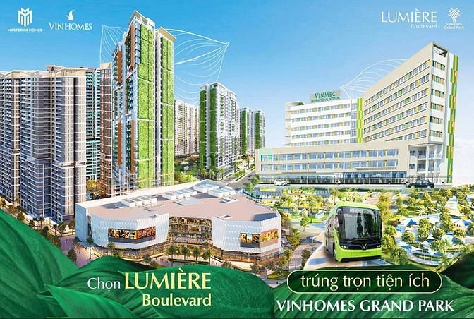 Hình ảnh 24 Căn Penthouse  Tại Dự Án LUMIÈRE BOULEVARD