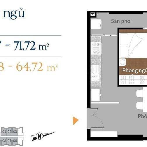 Hình ảnh Mb6623 nạp rút nhanh chóng Him Lam Phú An 2PN,2WC,69m2,2TỶ085