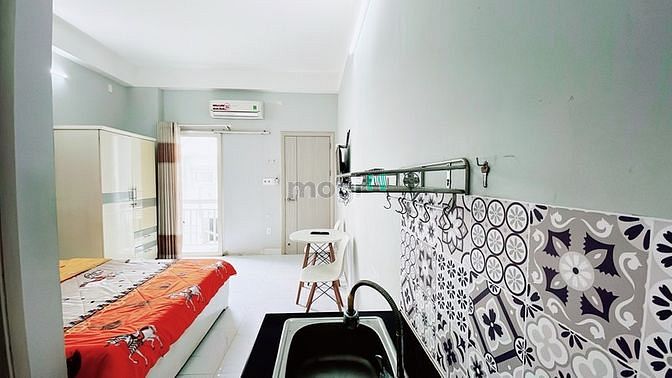 Hình ảnh Studio quận 3- nội thất đầy đủ - cửa sổ
