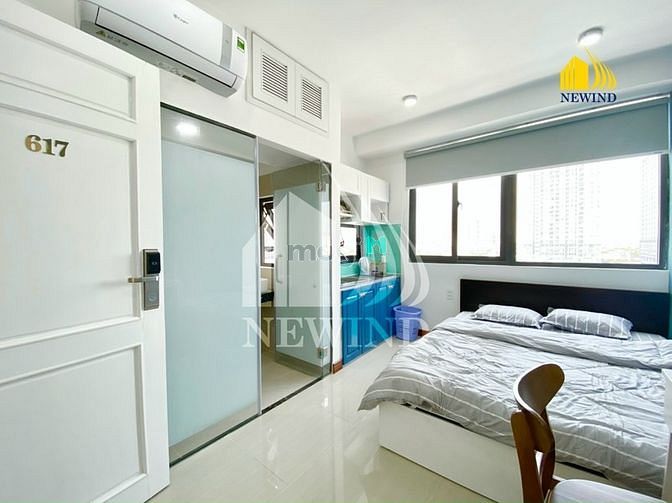 Hình ảnh Studio Full Nội Thất Cửa Sổ Thoáng Ngay Lotte Q7