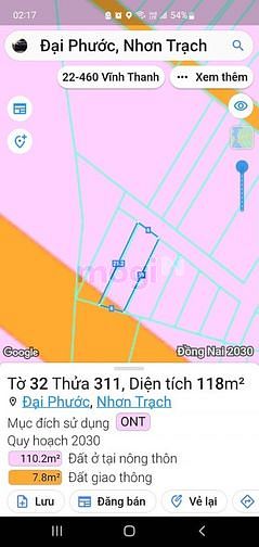 Hình ảnh Đại Phước, đất nẻn thổ cư 2 mặt tiền gần Chợ giá rẻ