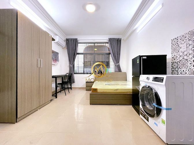 Hình ảnh Mb6623 nạp rút nhanh chóng studio có ban công và máy giặc riêng quận 10