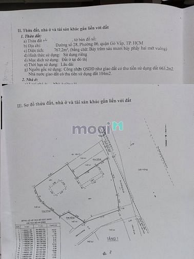 Hình ảnh Gò Vấp, Lô đất 2MT, Đường số 28, Nguyễn Oanh, DT 767m2, chỉ 46 tỷ