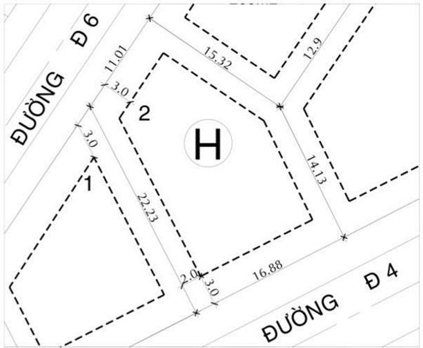 Hình ảnh Bán đất Lương Định Của, Quận 2. Dt 17mx22m = 392m. Gía 150tr/m