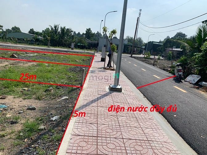 Hình ảnh Bán ngay lô đất 100m2 SHR đường 409 xã Phước Vĩnh An, Củ Chi