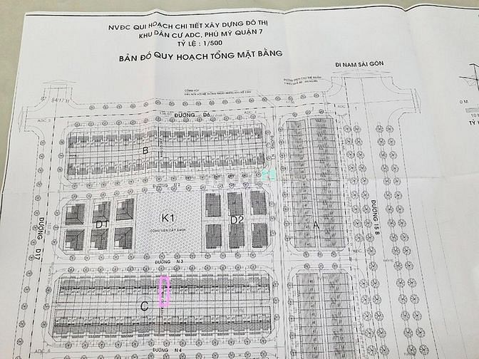 Hình ảnh Lô đất DT 5x18m đường nội Khu ADC - Phạm Hữu Lầu, Quận 7