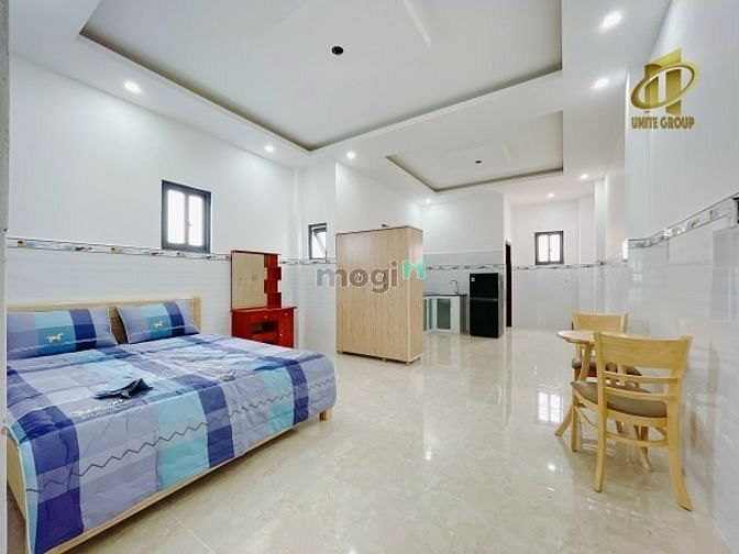 Hình ảnh Q7 Studio full Nội thất có ban công ngay Nguyễn Thị Thập