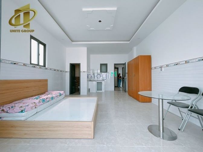 Hình ảnh Q7 Studio full Nội thất có ban công ngay Nguyễn Thị Thập
