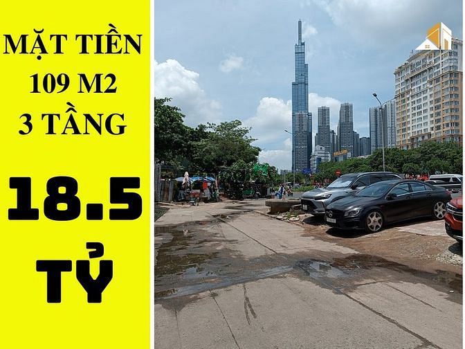 Hình ảnh ✅ Mặt tiền Điện Biên Phủ P.25 Bình Thạnh - 109m2 - 3 tầng chỉ 18.5 tỷ