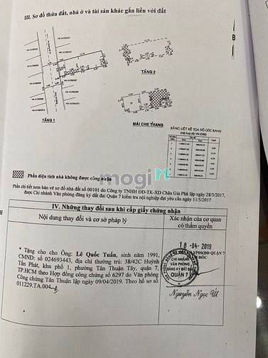 Hình ảnh Bán nhà trệt lầu . Bình Thuận. q7