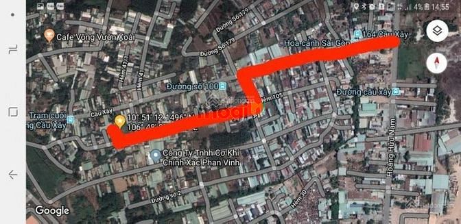 Hình ảnh Bán lô đất 75m2( 5x15m) vuông vắn, hẻm xe tải đường 100A.