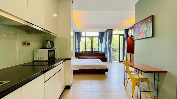 Hình ảnh Cho thuê CHDV 1PN - ban công trung tâm Thảo Điền