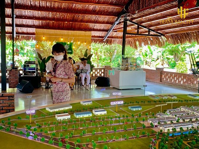 Hình ảnh Đất nền giảm giá từ ưu đãi của dự án Diamon City.