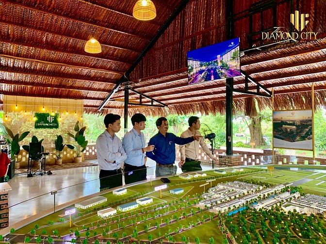 Hình ảnh Đất nền giảm giá từ ưu đãi của dự án Diamon City.
