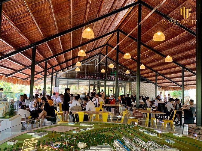 Hình ảnh Đất nền giảm giá từ ưu đãi của dự án Diamon City.