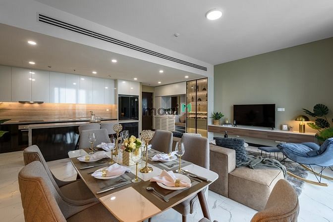 Hình ảnh Chung cư cao cấp 3PN đẹp 127m2 cho thuê EMPIRE CITY