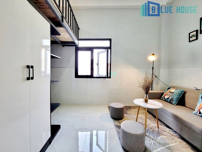 Hình ảnh Căn Hộ Mới Xây_Gác_Cửa Sổ Lớn_Nội Thất Đầy Đủ