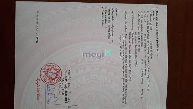 Hình ảnh nền thổ cư hẻm nhánh hẻm 54 Công Binh Long Hoà Bình Thủy
