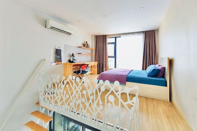 Hình ảnh Căn Duplex 2pn 60m2 lầu 6 có ban công view thoáng