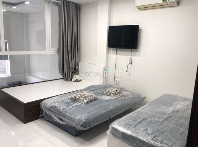 Hình ảnh Nhà thuê Phan Văn Trị, 4x10m, 3 lầu, 4 phòng, FULL NỘI THẤT CAO CẤP.